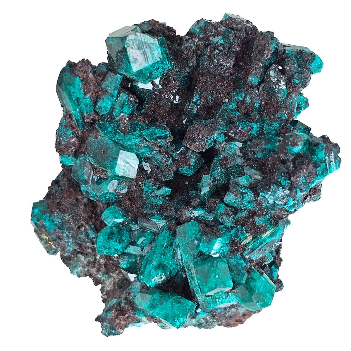 Dioptase specimen.