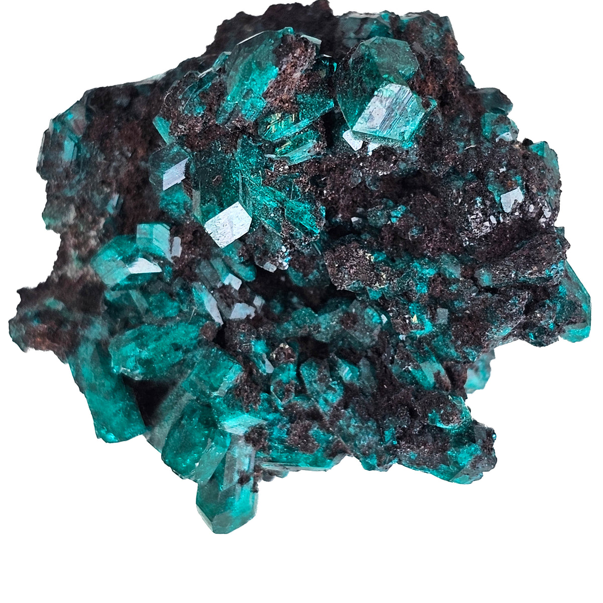 Dioptase specimen.