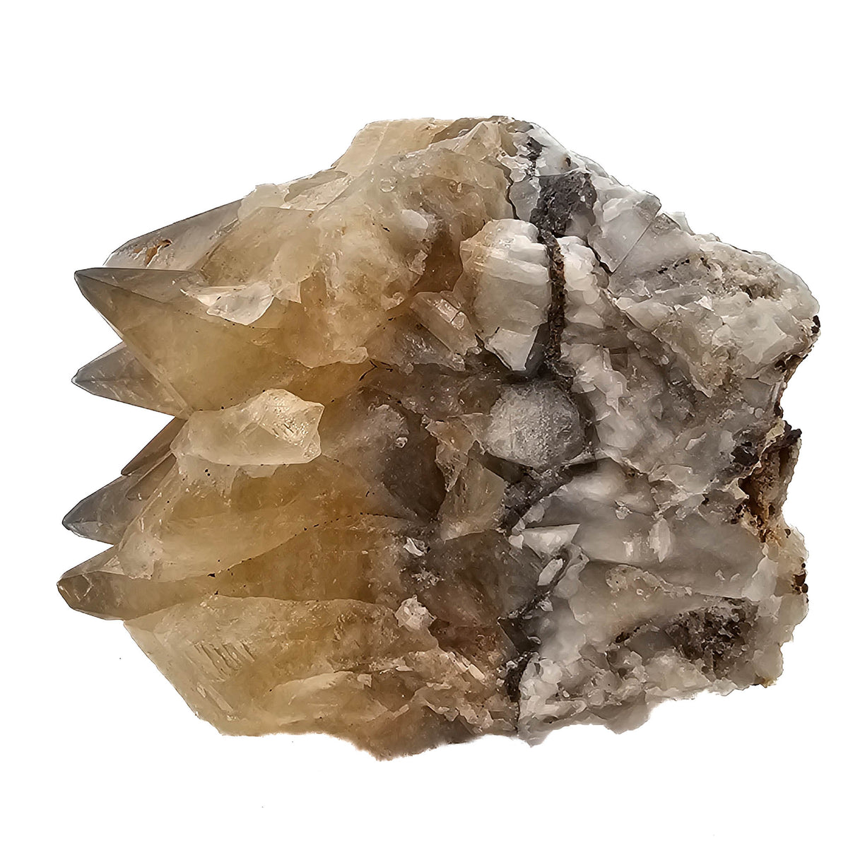 Dogtooth Calcite specimen, calcium carbonate, from Touissit mining district, Oriental Region, Morocco.