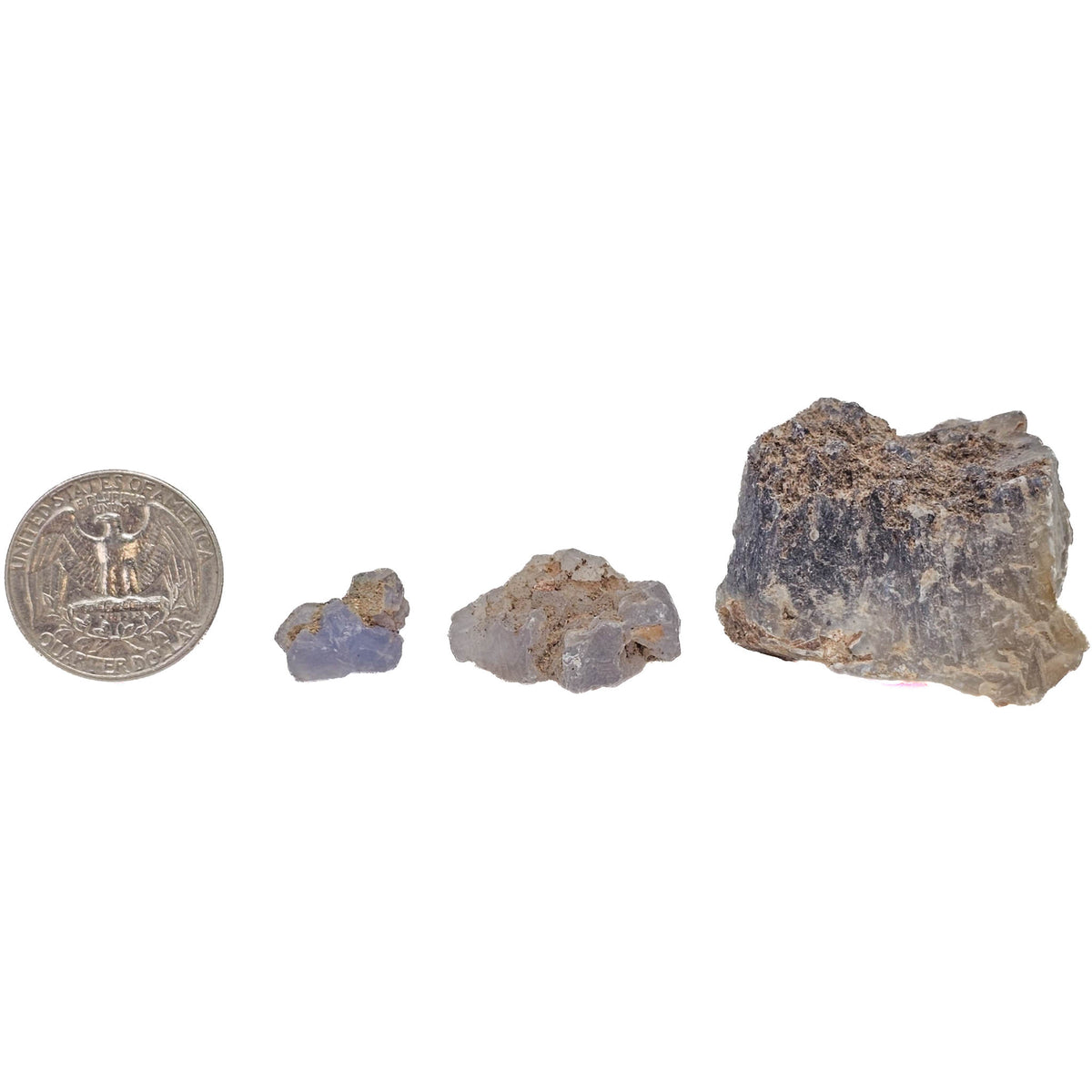 Blue Agate - Mineral from United States, view 8 of 8