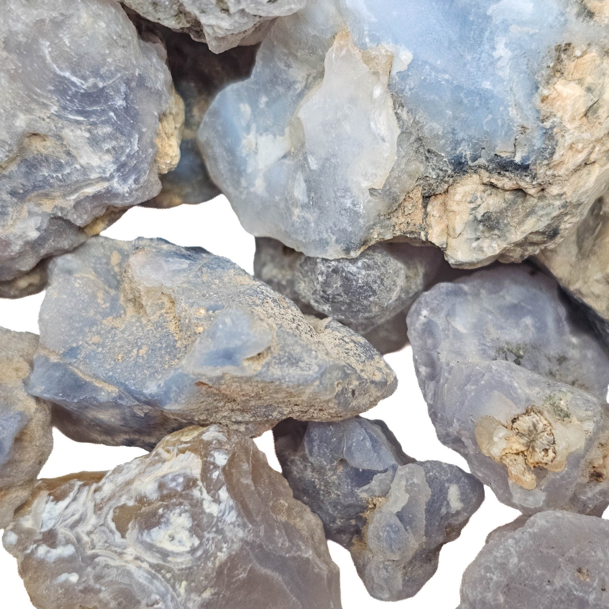 Blue Agate - Mineral from United States, view 3 of 8