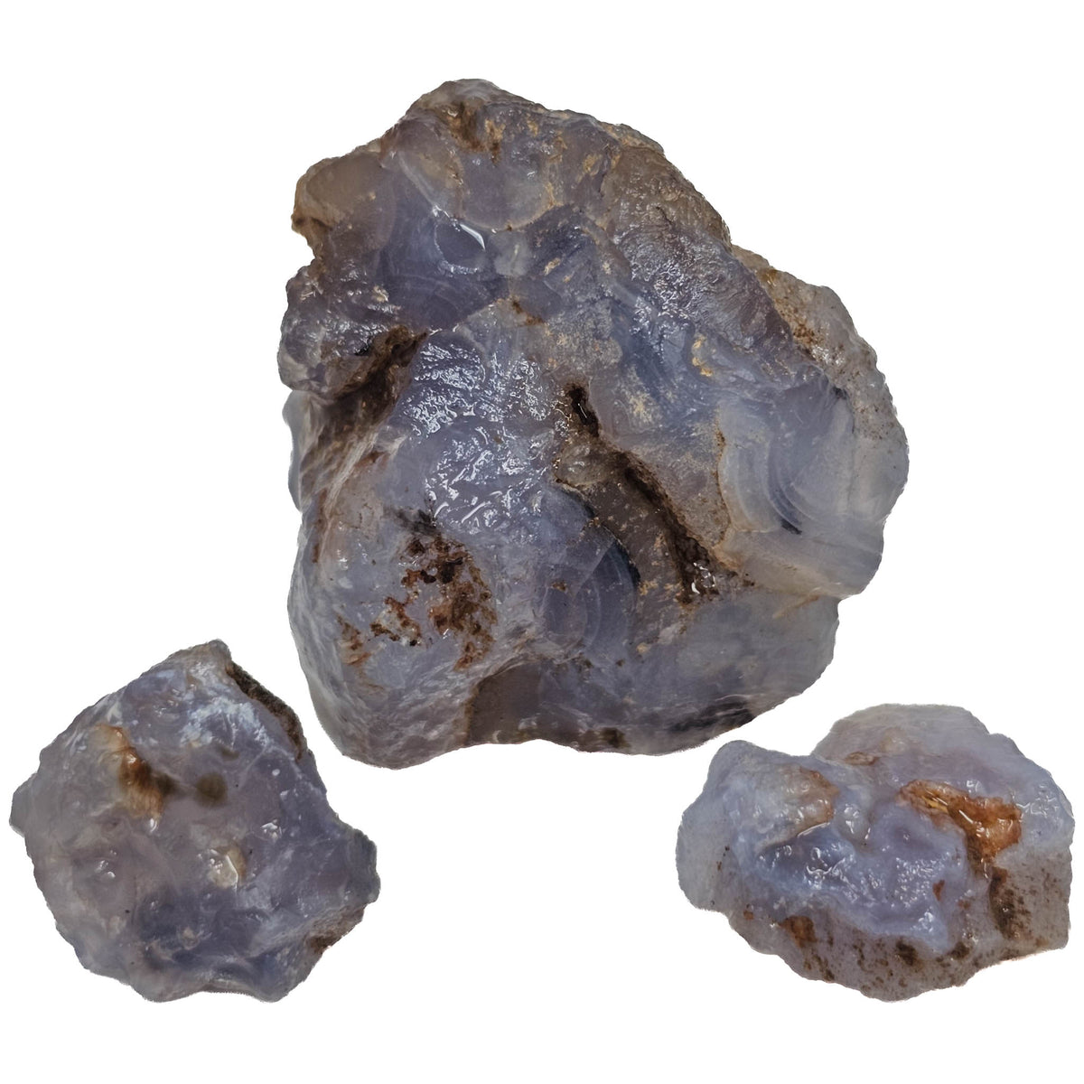 Blue Agate - Mineral from United States, view 5 of 8