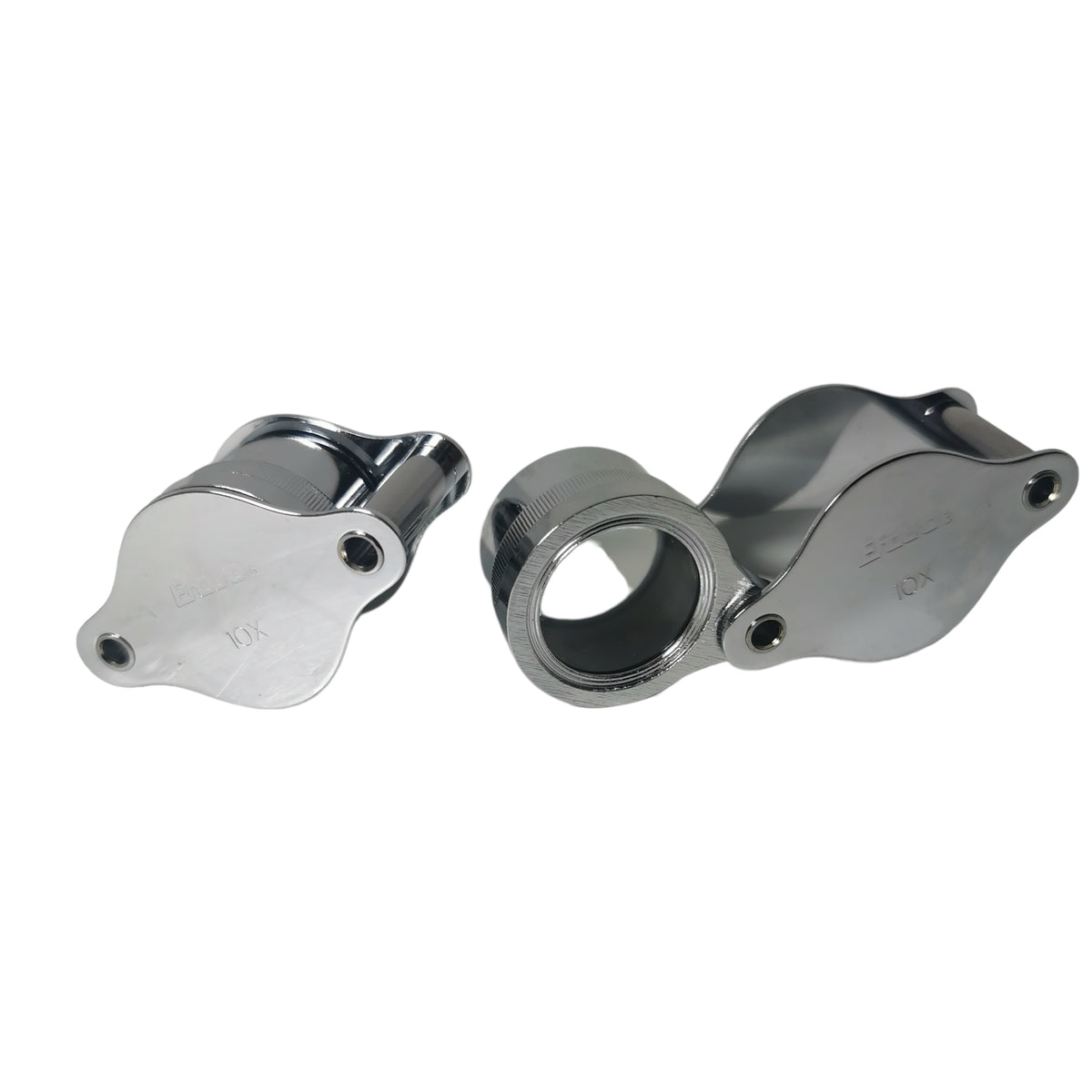 Enduro Magnifying Lens 10x zoom, made of glass and steel.
