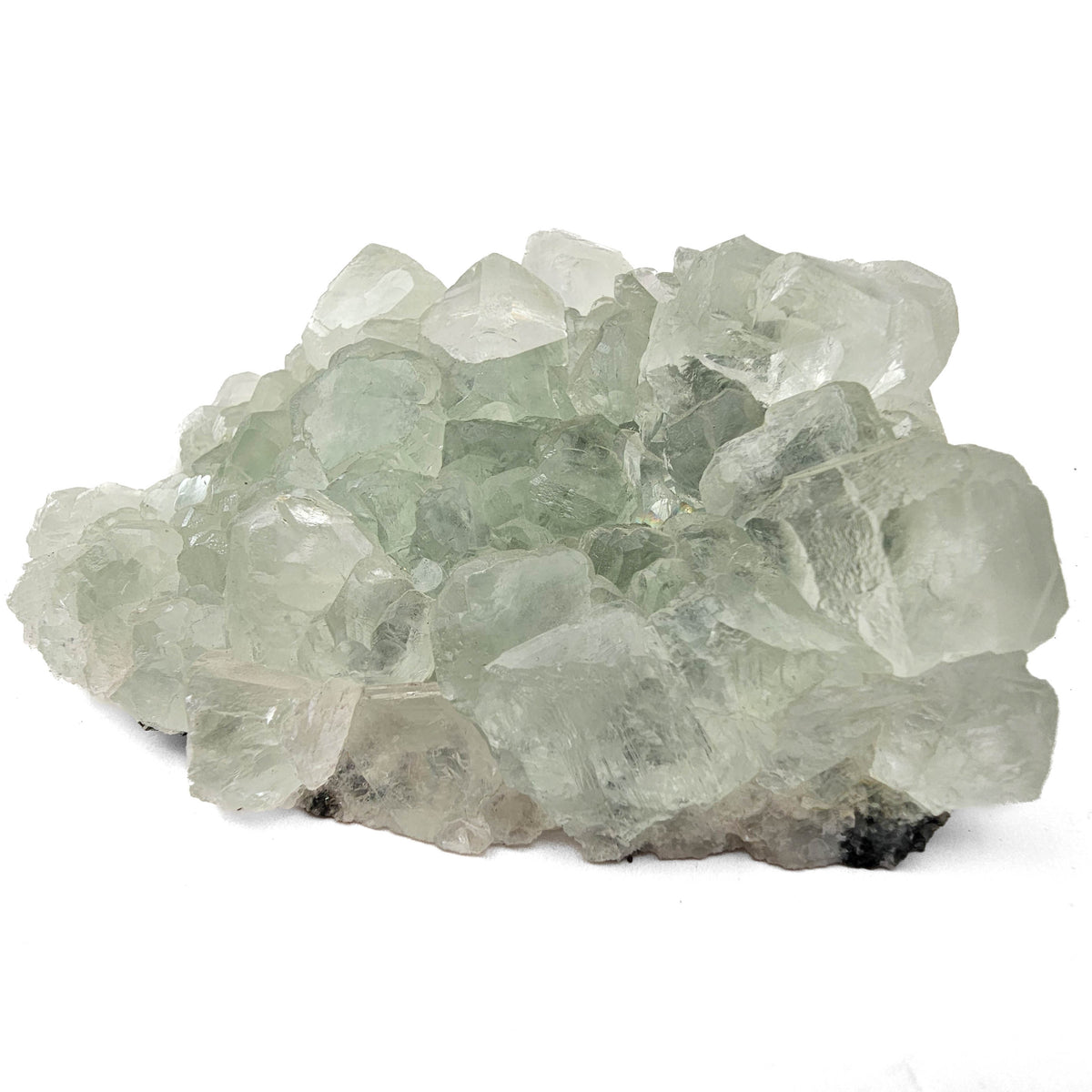 Green Fluorite specimen, calcium fluoride.