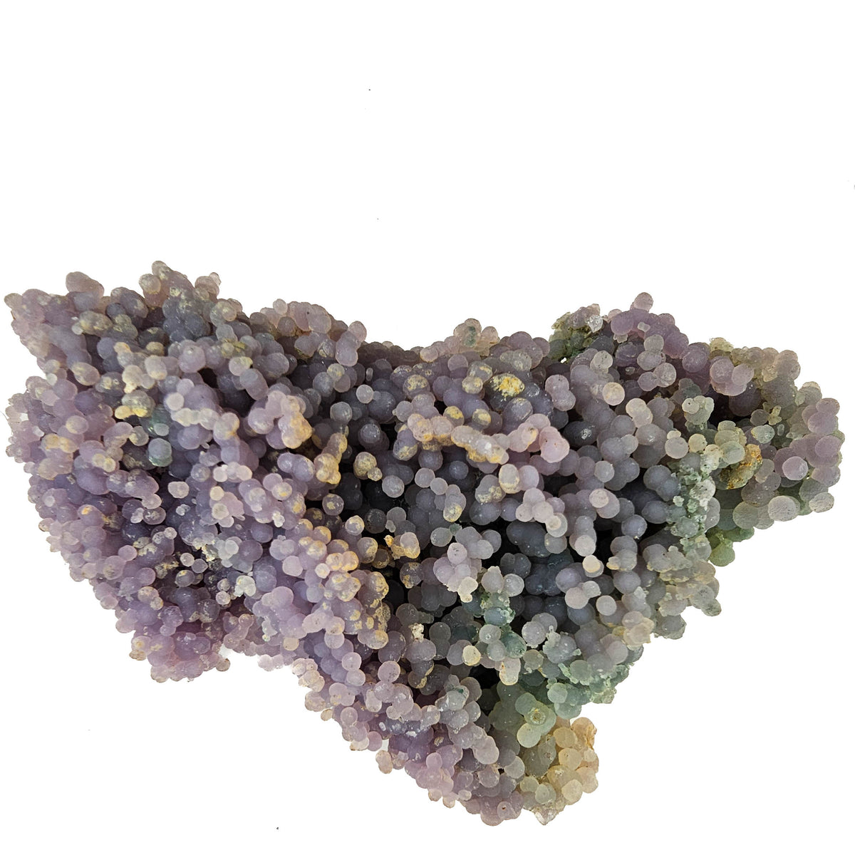 Grape Agate specimen, a variety of chalcedony, from Mamuju Regency, Sulawesi Island, Indonesia.