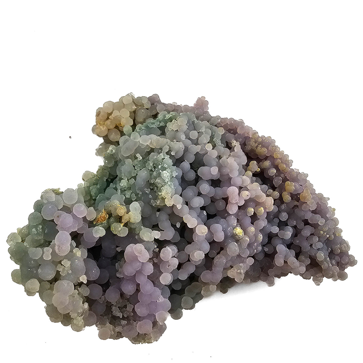 Grape Agate specimen, a variety of chalcedony, from Mamuju Regency, Sulawesi Island, Indonesia.