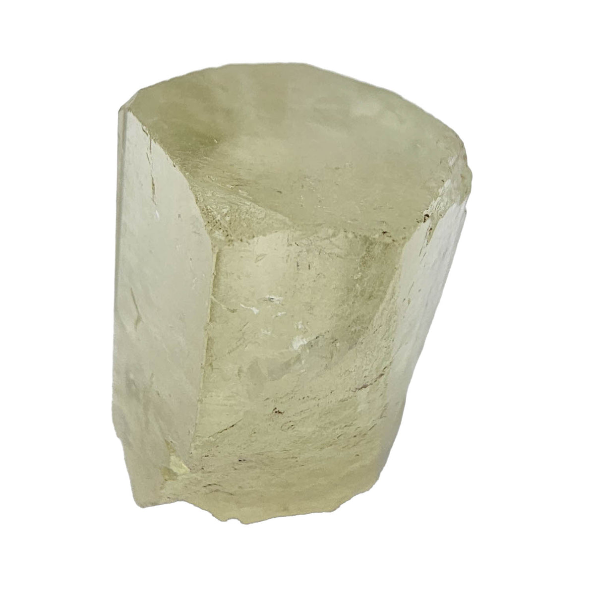 Green Aquamarine specimen, a variety of beryl, from Nagar District, Gilgit-Baltistan, Pakistan.