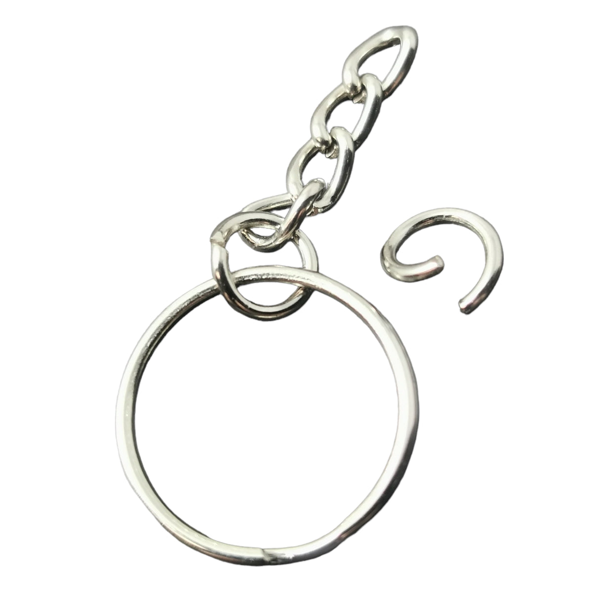 Keychain Blank 5pc, made of steel.