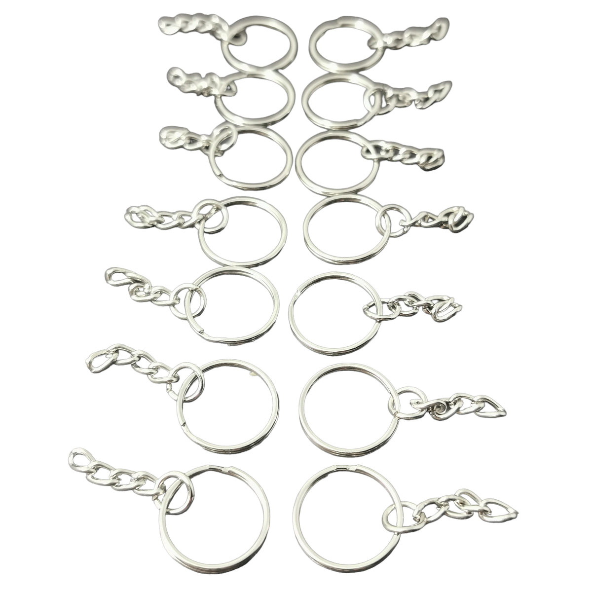 Keychain Blank 5pc, made of steel.