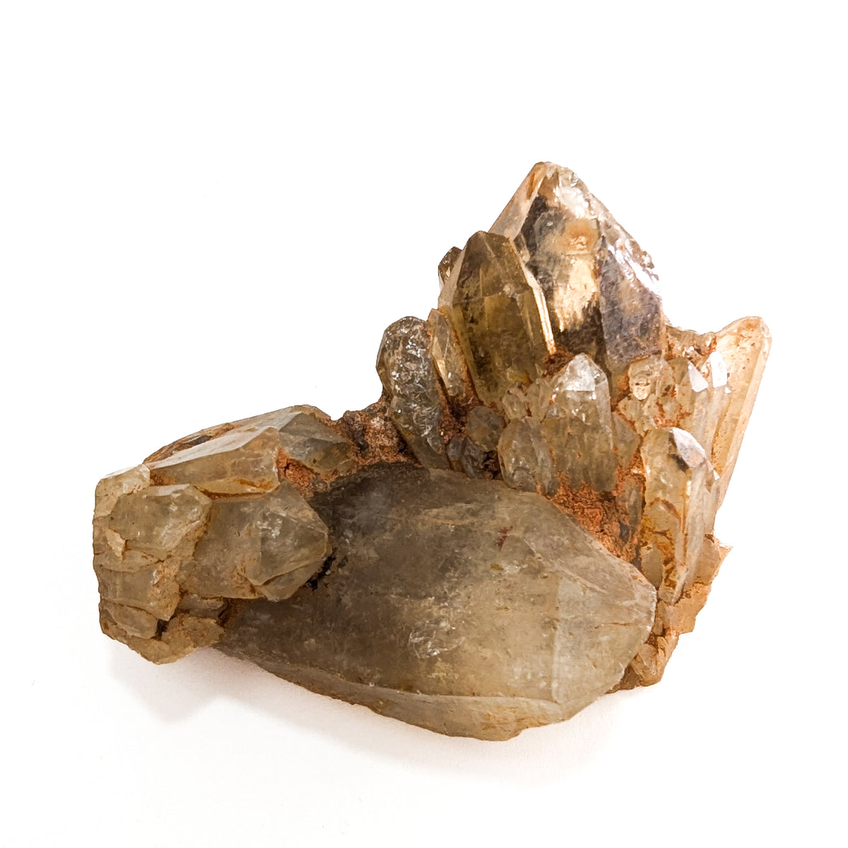 Kundalini citrine from DR Congo – cluster of points