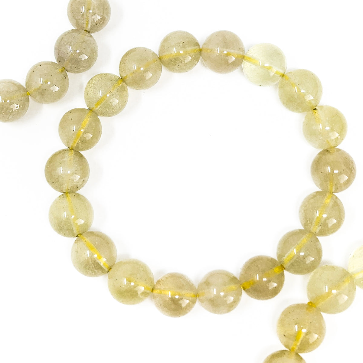 Libyan Desert Glass bead bracelet from Egypt – single bracelet