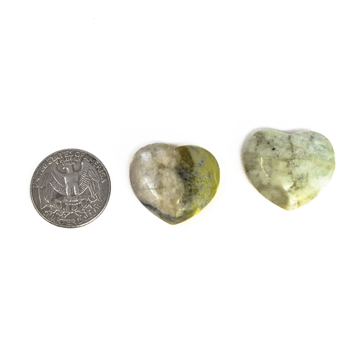 Lizardite mini heart.