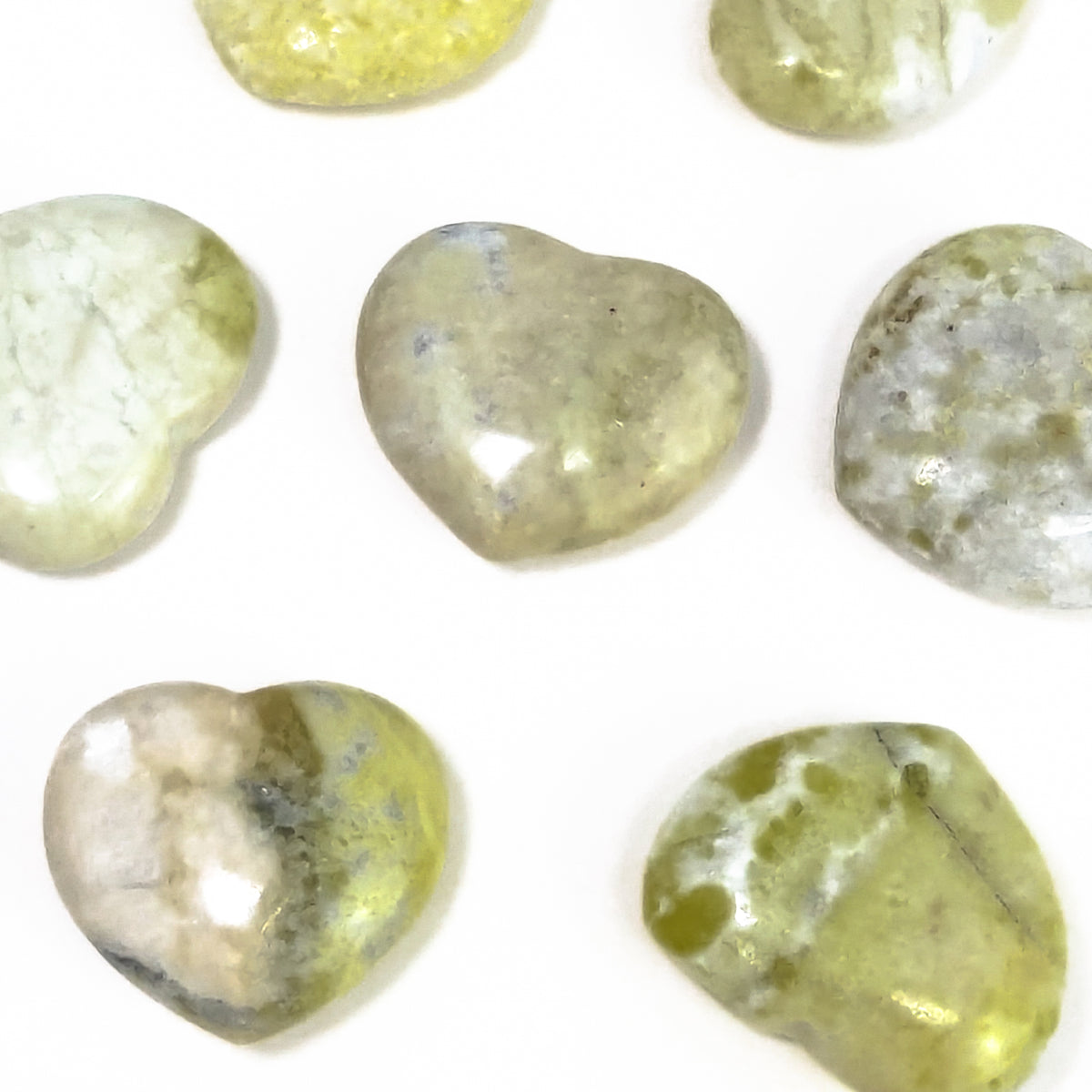 Lizardite mini heart.