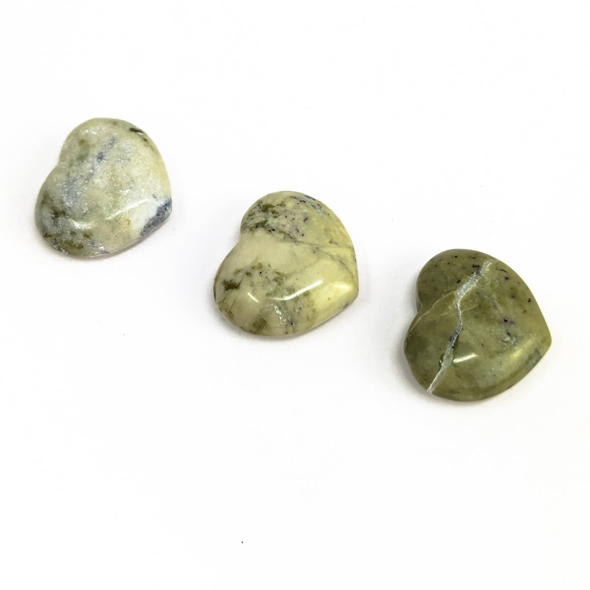 Lizardite mini heart.