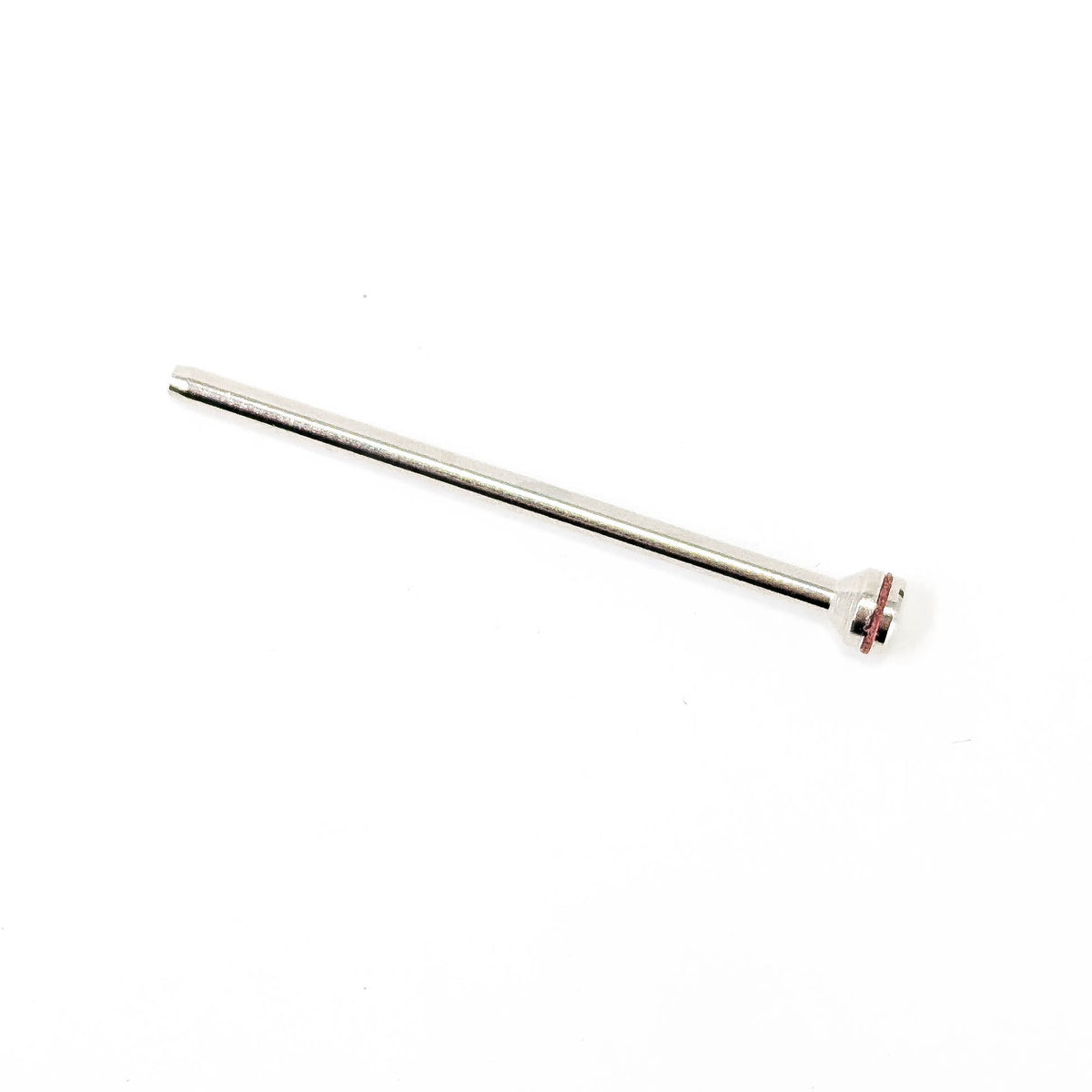 Low Profile Screw Head narrow shaft mandrel 5pc, made of steel.