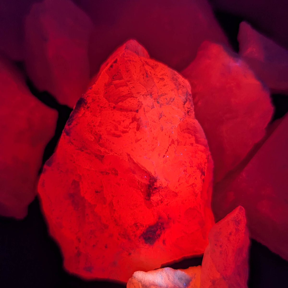Mangano Calcite specimen, calcium carbonate.