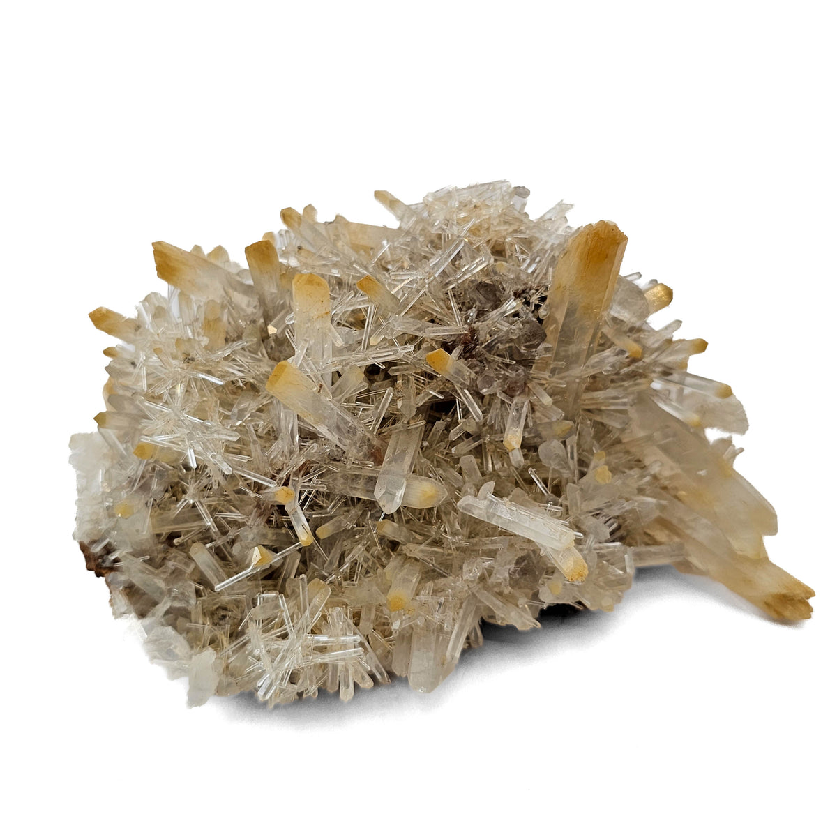 Mango Quartz Halloysite specimen from the Western Boyacá emerald region, Colombia (most likely the Cabiche diggings, Quípama).