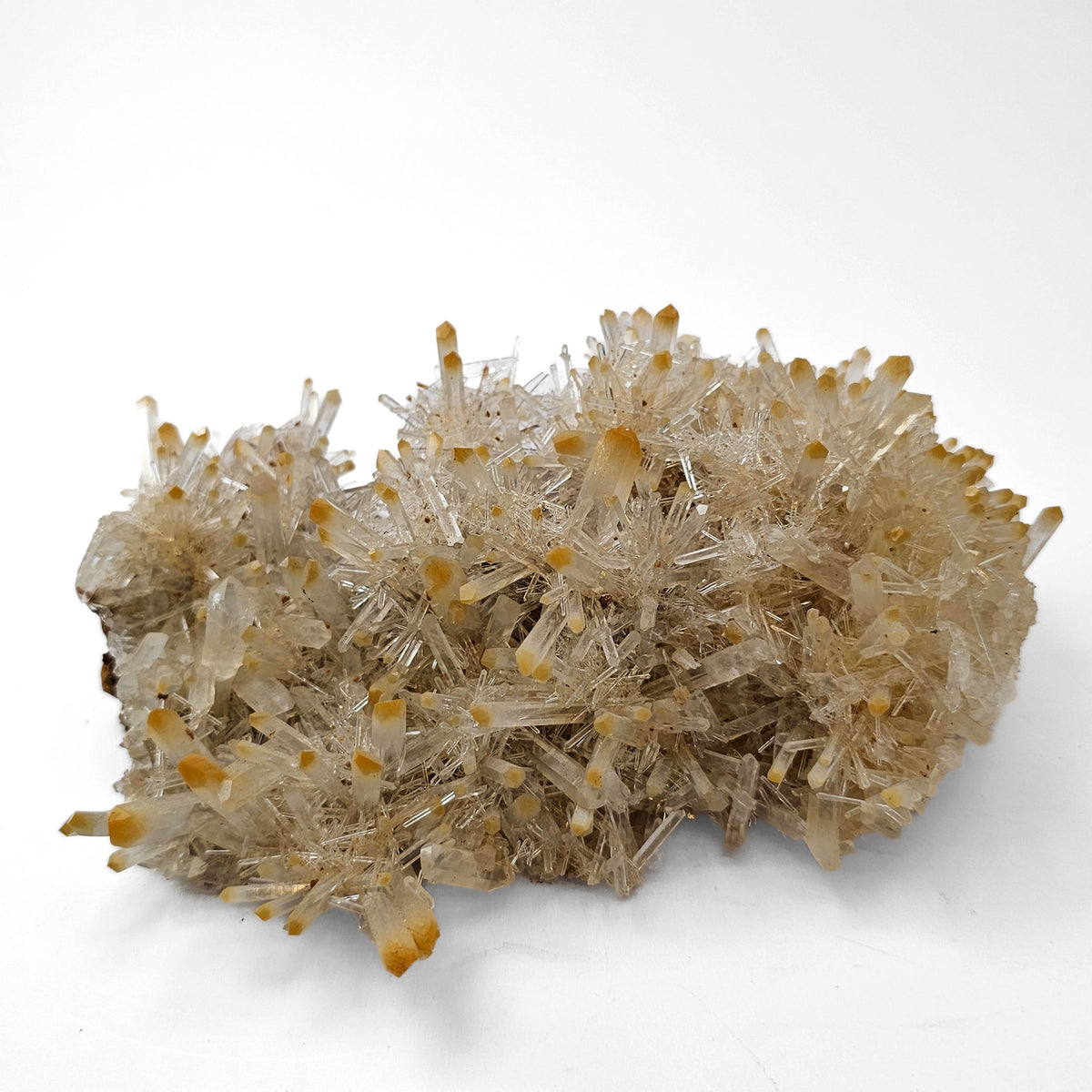 Mango Quartz Halloysite specimen from the Western Boyacá emerald region, Colombia (most likely the Cabiche diggings, Quípama).