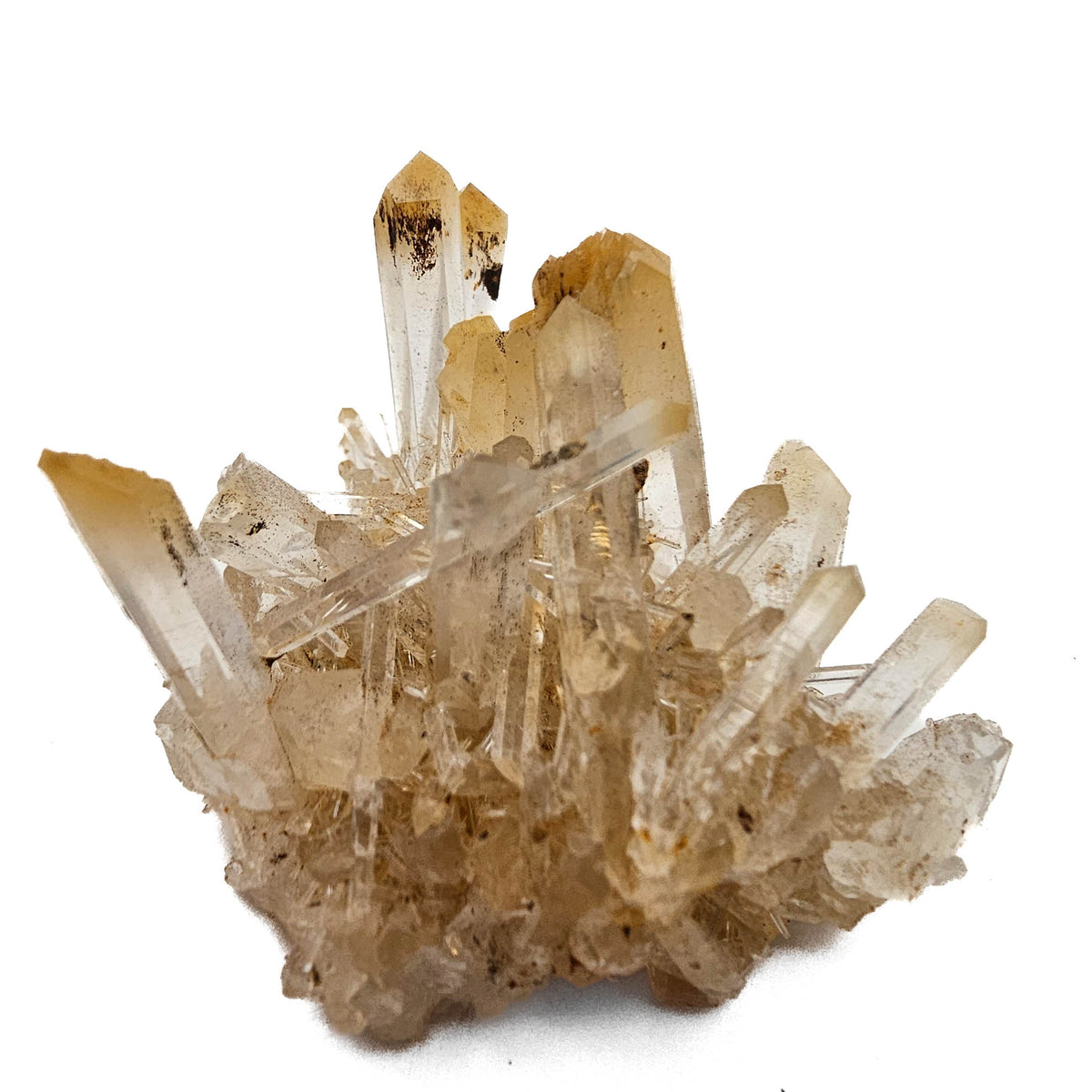 Mango Quartz Halloysite specimen from Cabiche, Boyaca Department, Colombia.