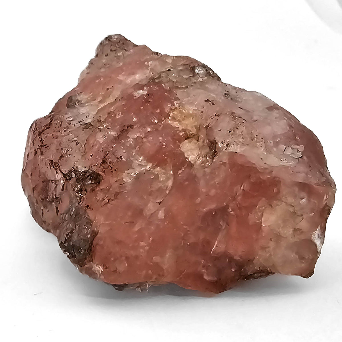 Morganite specimen, a variety of beryl.