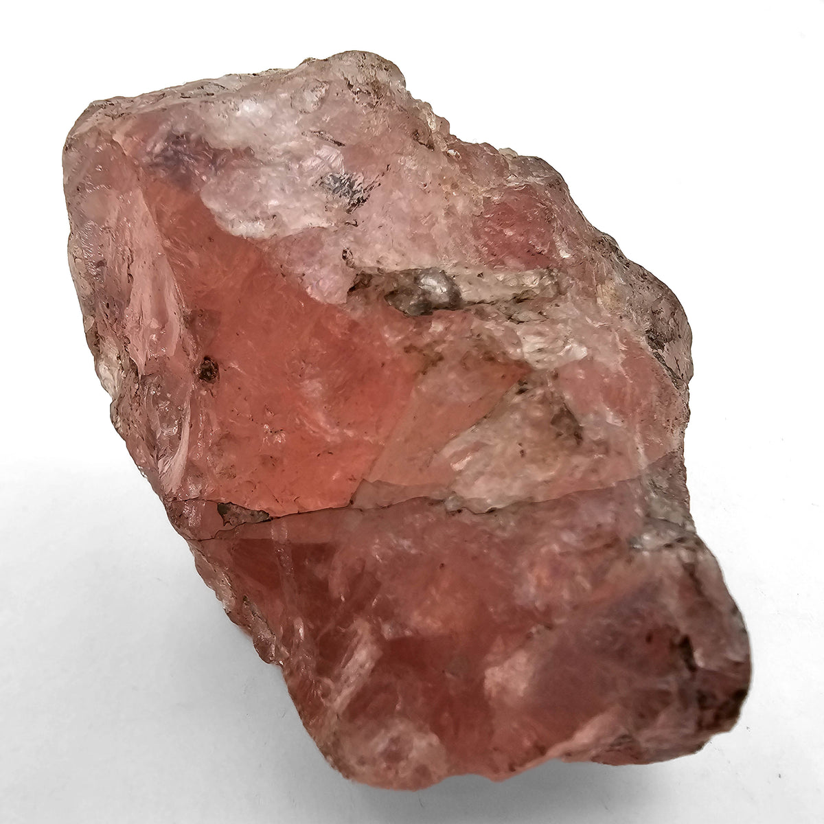 Morganite specimen, a variety of beryl.