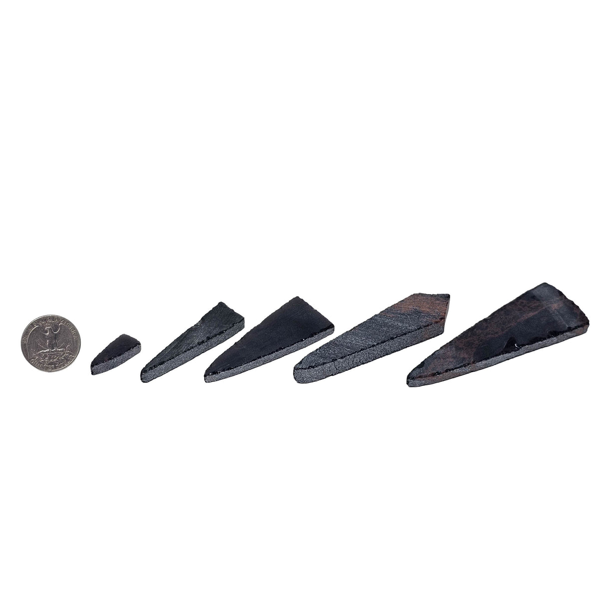 Obsidian Arrowhead Flintknapping Preform/ Blank - BC, Canada