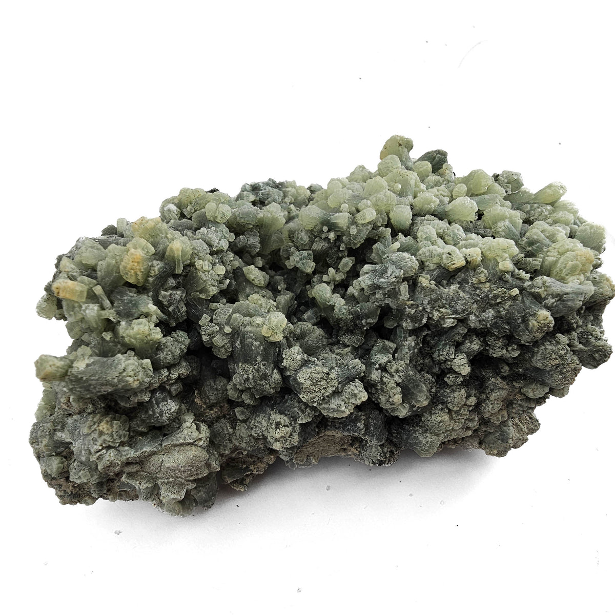 Prehnite specimen from Imilchil area, Drâa-Tafilalet Region, Morocco.