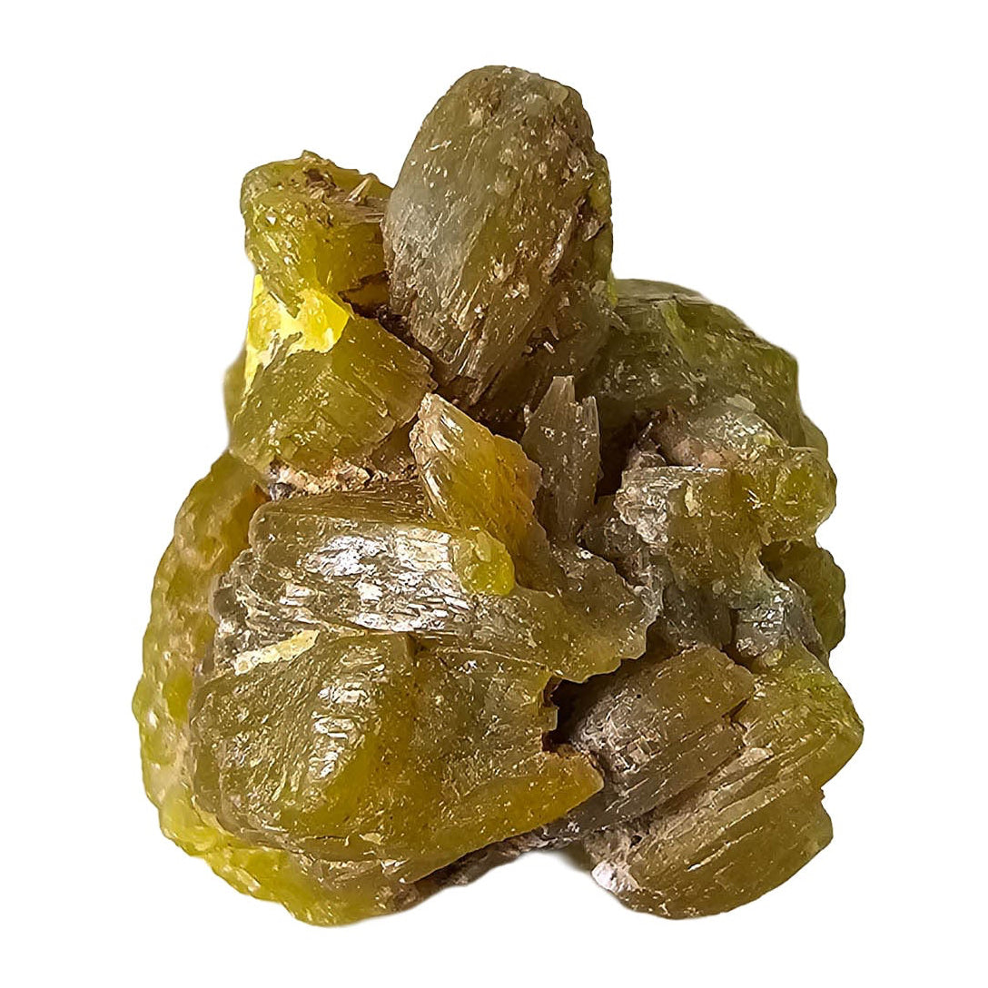 Pyromorphite, Society Girl Mine, BC: barrel crystals