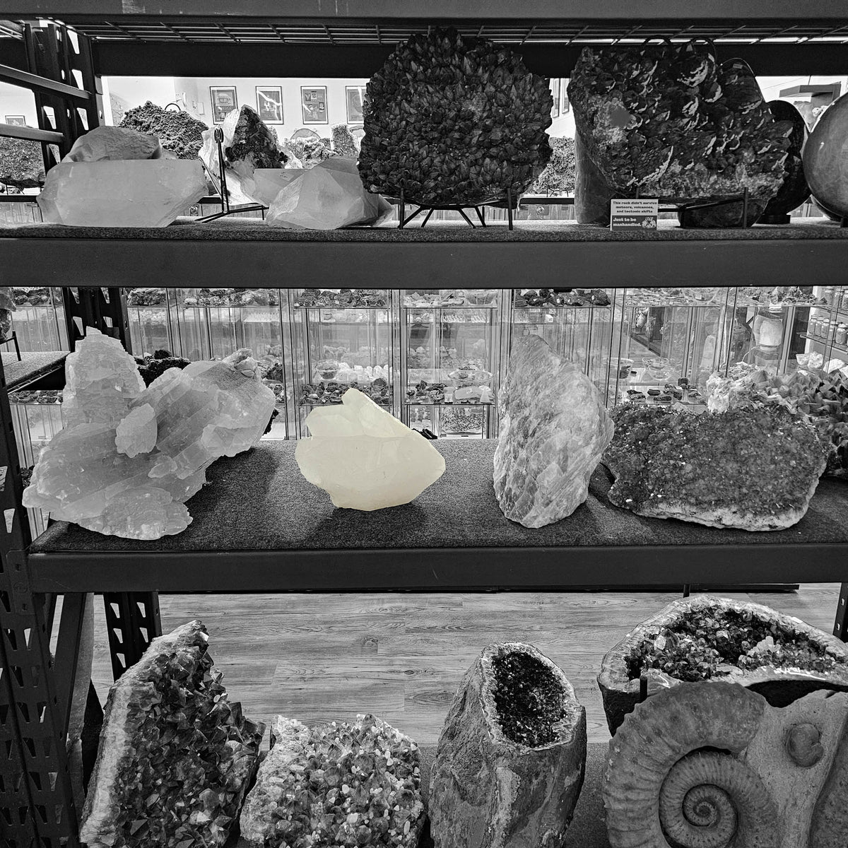 Quartz statement specimen from Brazil.