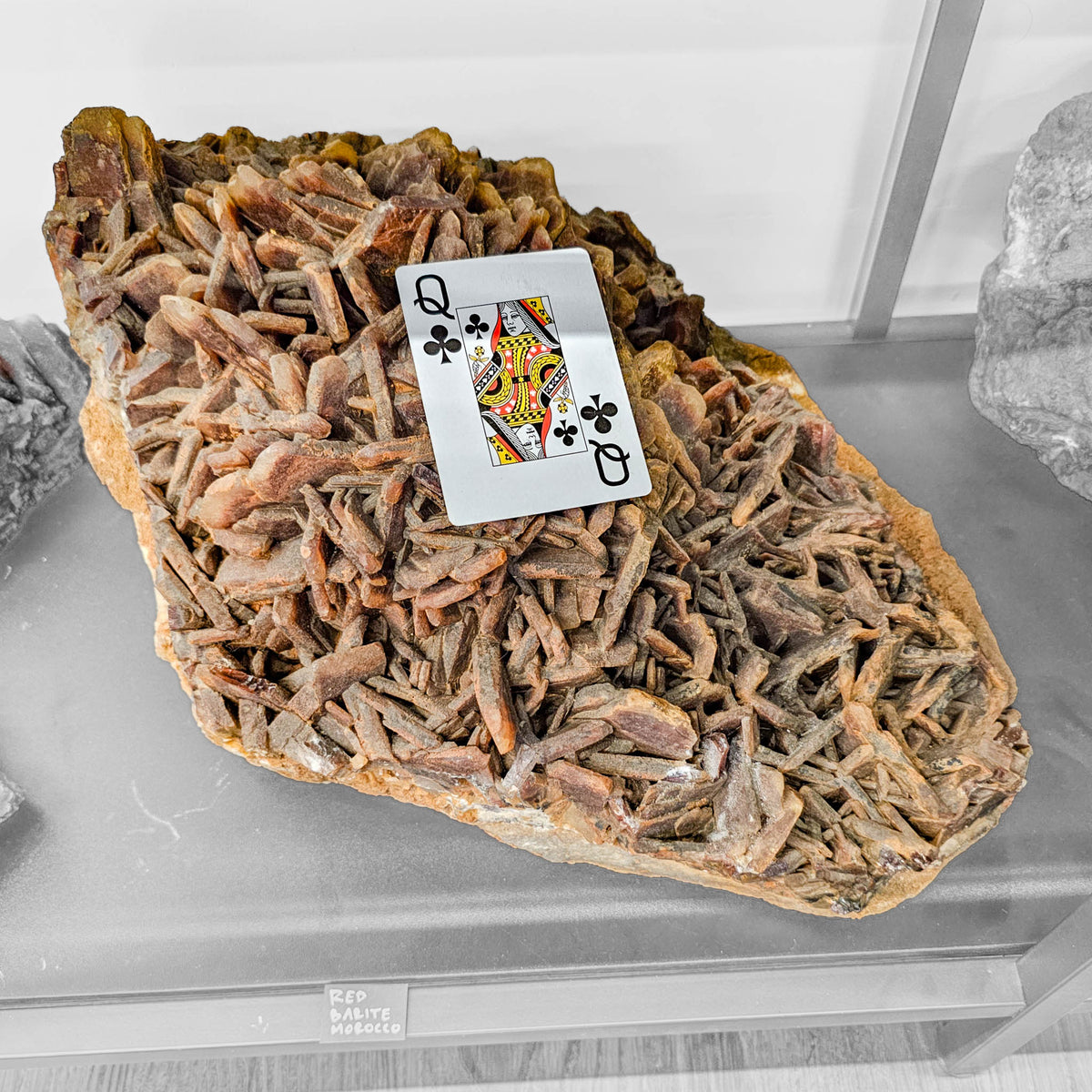 Red Barite - Statement Specimen from Morocco, view 15 of 15