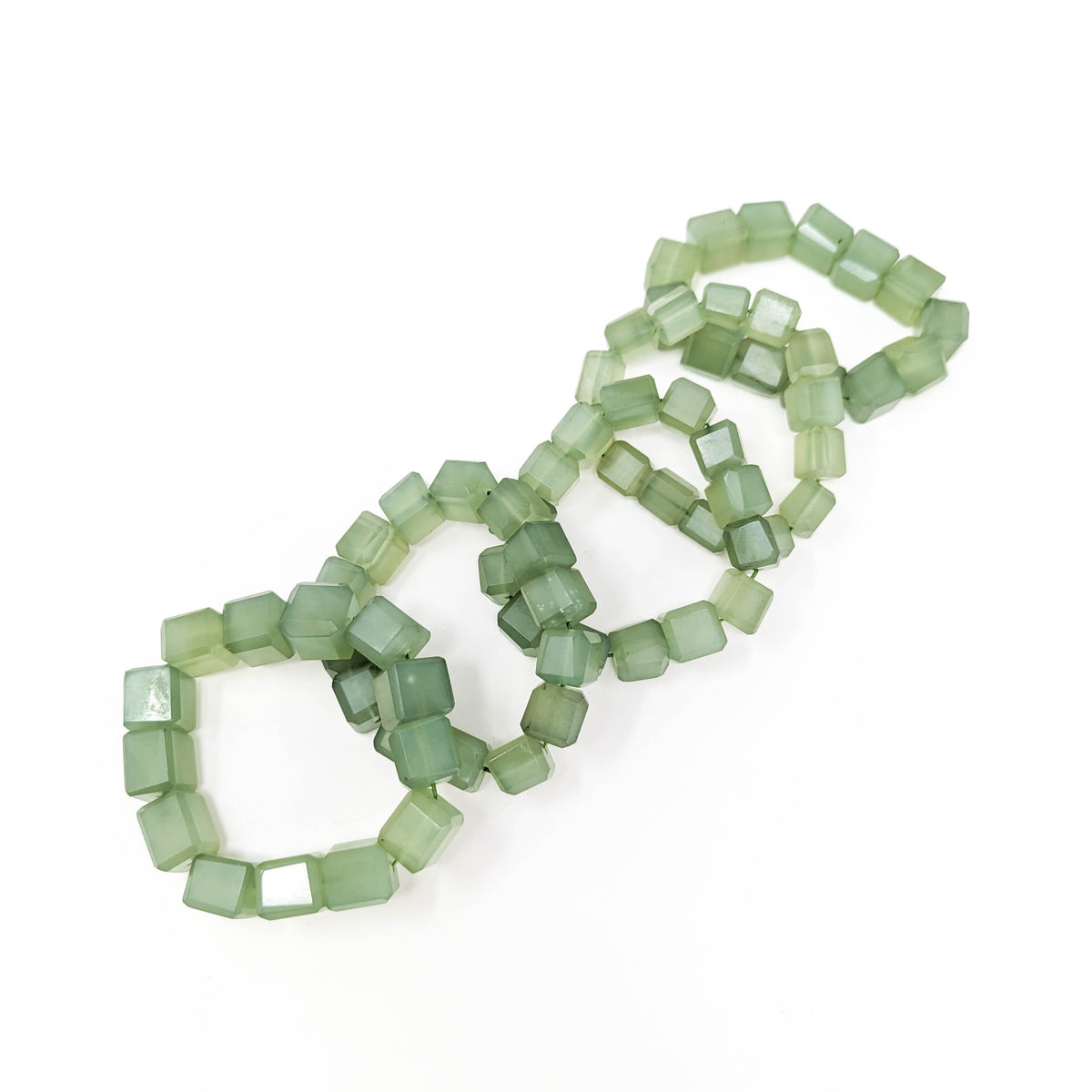 Serpentine bead bracelet.