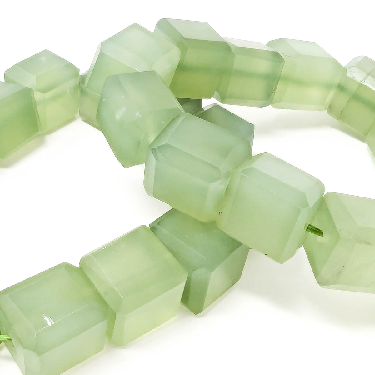 Serpentine bead bracelet.