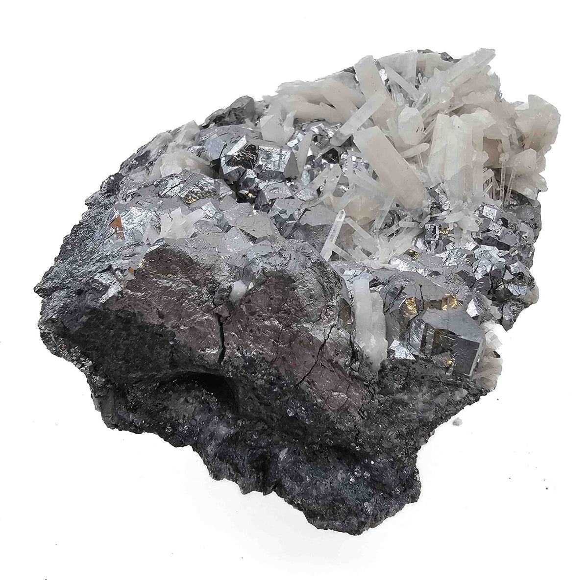 Skutterudite specimen from Bou Azzer District, Drâa-Tafilalet Region, Morocco.