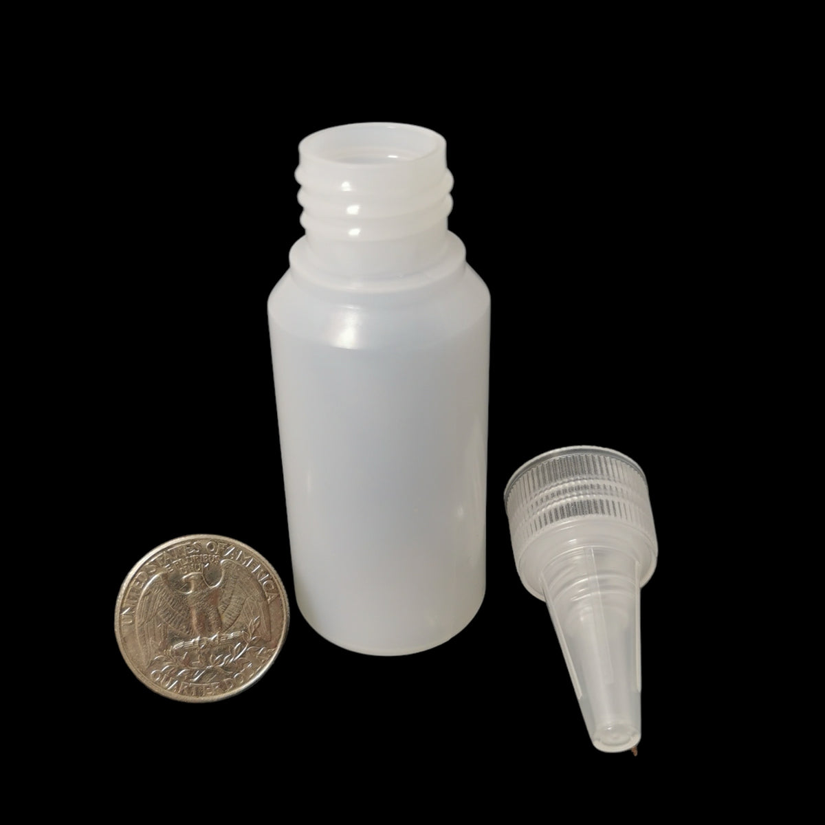 Squeeze Bottle gold panning, made of plastic.