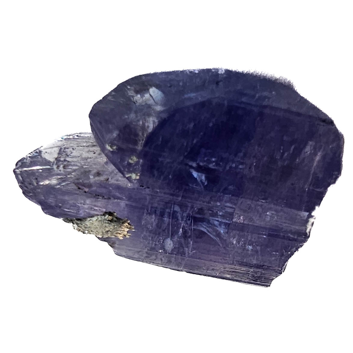 Tanzanite specimen.