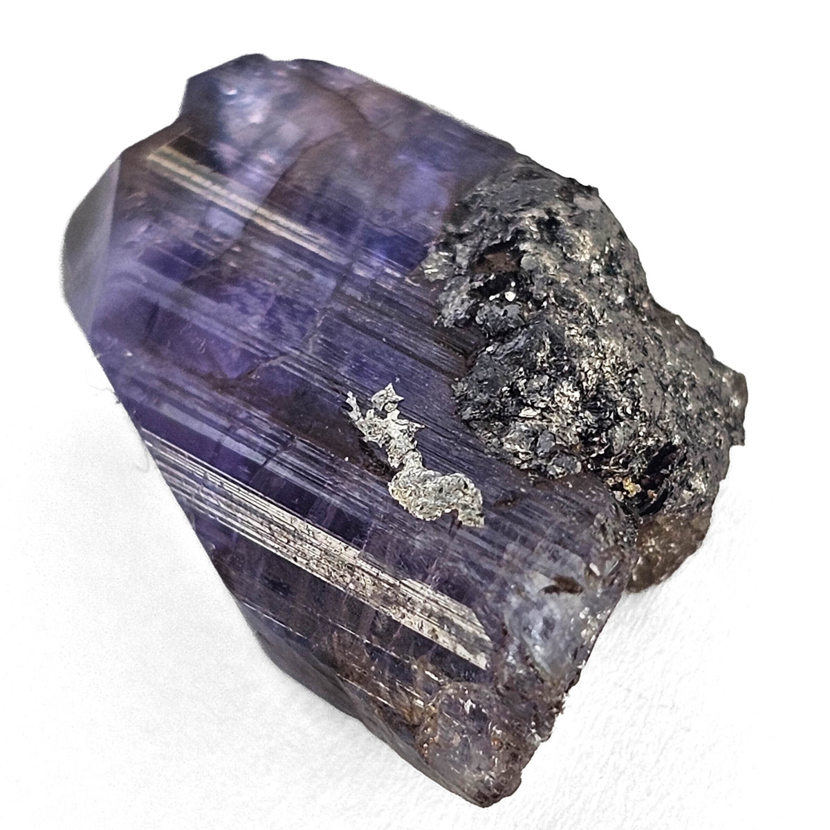 Tanzanite specimen.