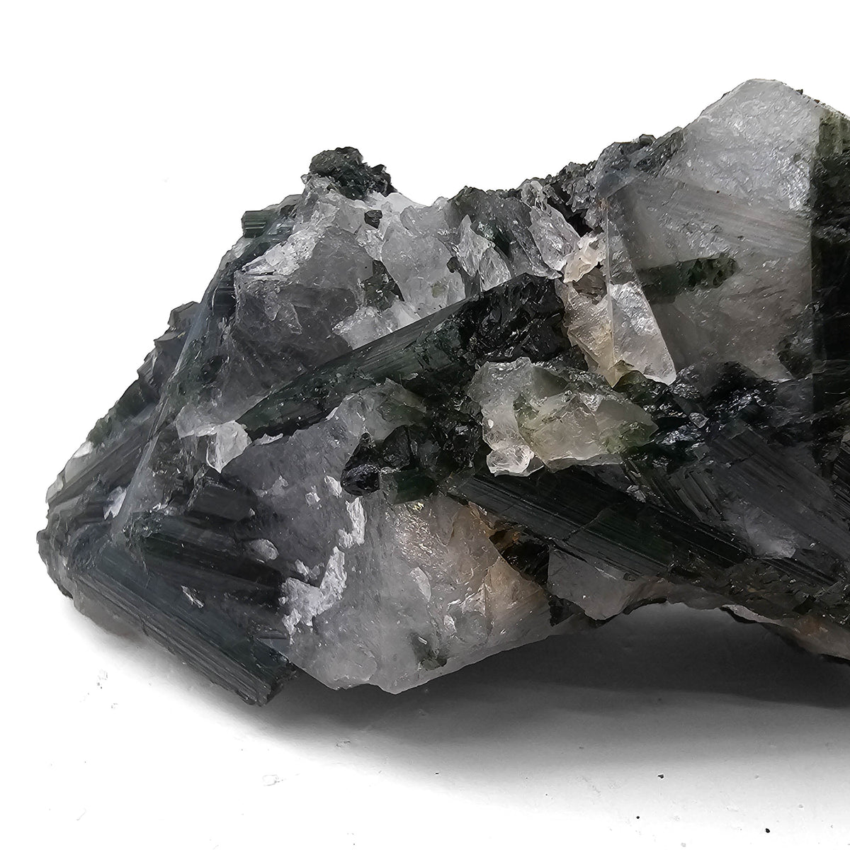 Tourmaline specimen, a tourmaline group mineral, from Cruzeiro Mine, São José da Safira, Minas Gerais, Brazil.