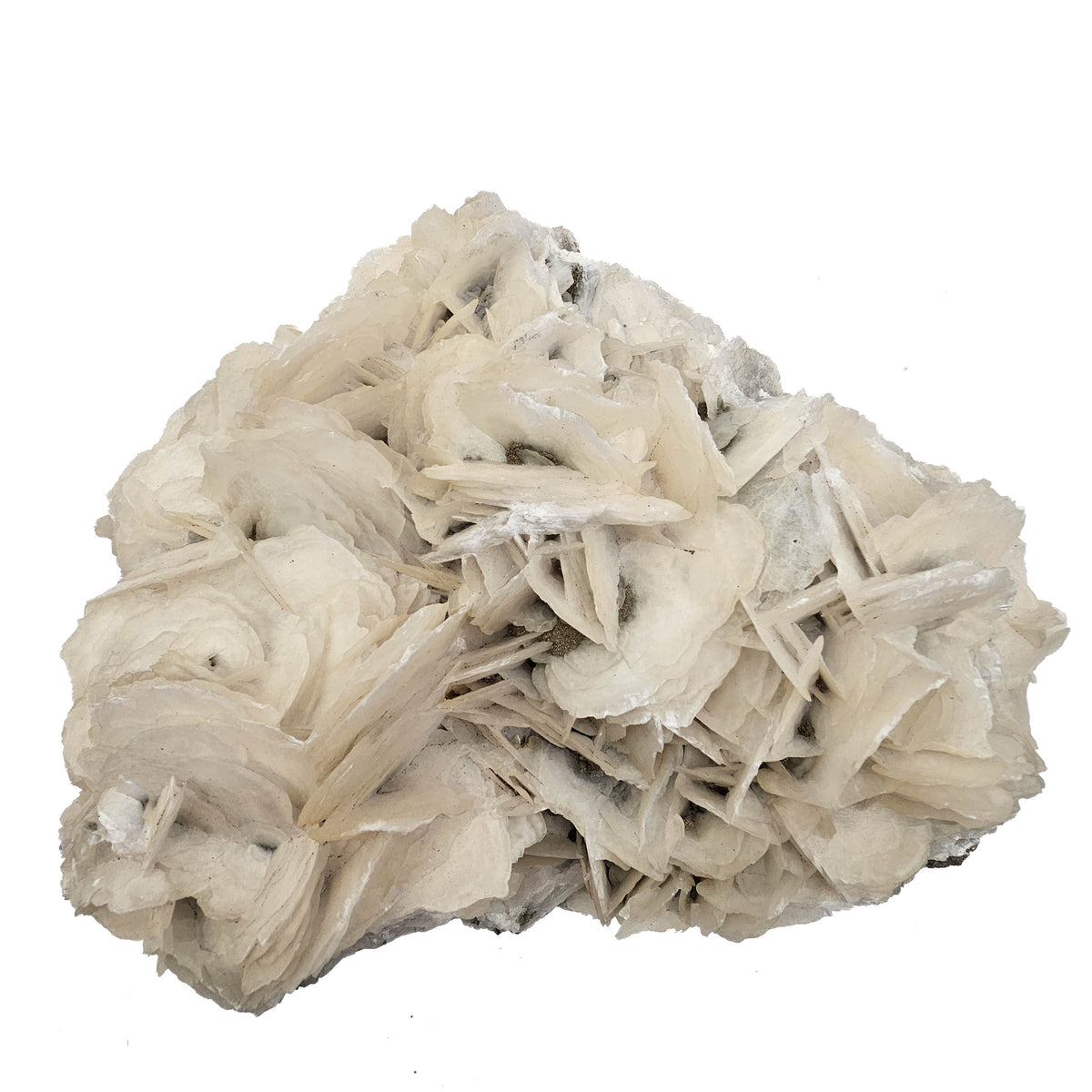 Barite specimen, barium sulfate, from Bou Nahas Mine, Drâa-Tafilalet Region, Morocco.