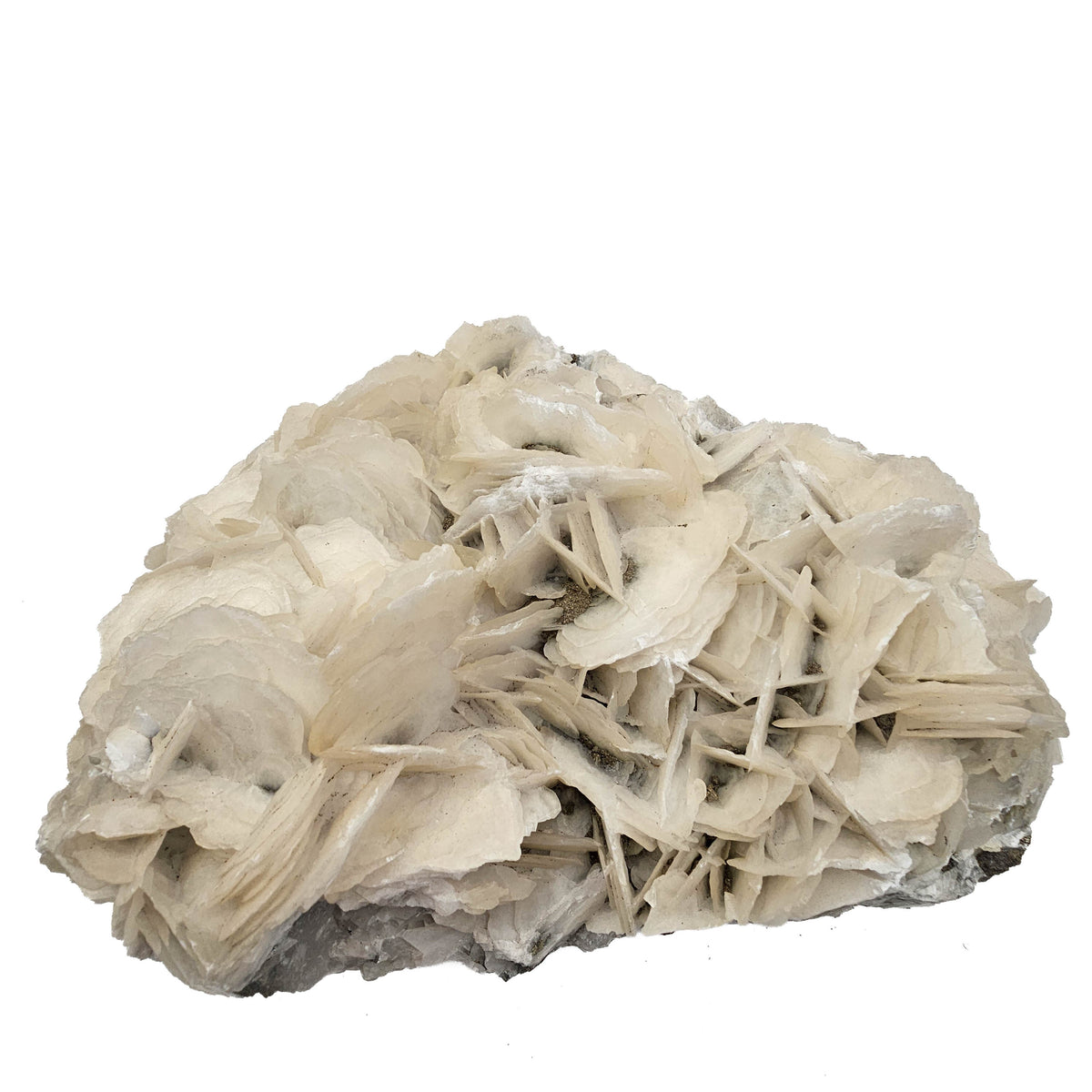 Barite specimen, barium sulfate, from Bou Nahas Mine, Drâa-Tafilalet Region, Morocco.