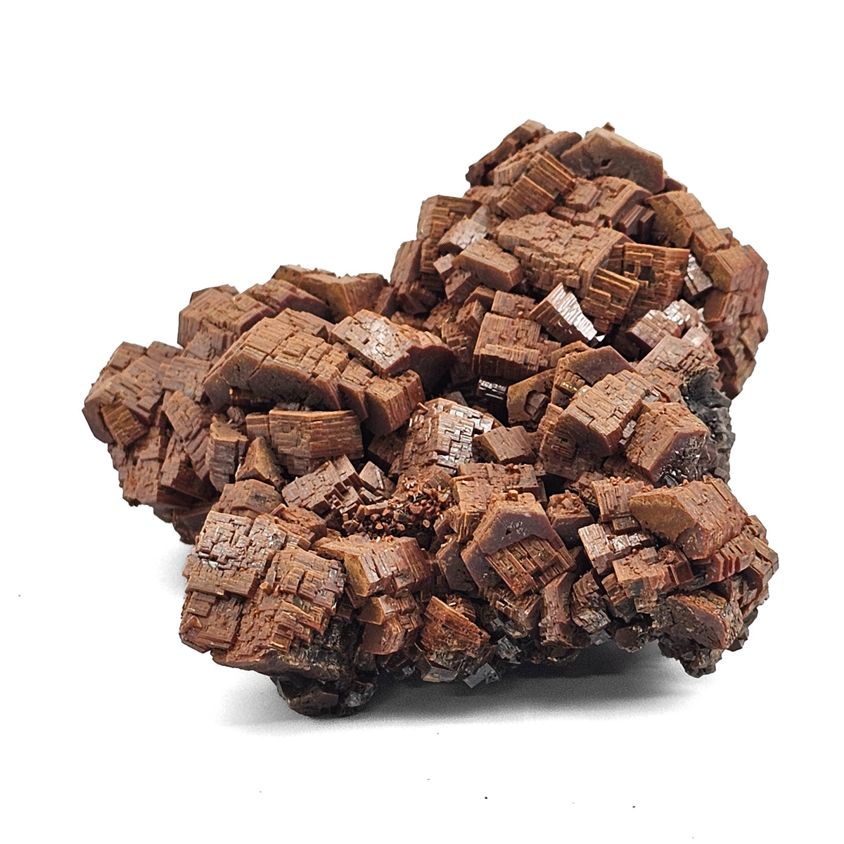 Vanadinite with Anglesite specimen from Mibladen Mining District, Morocco.