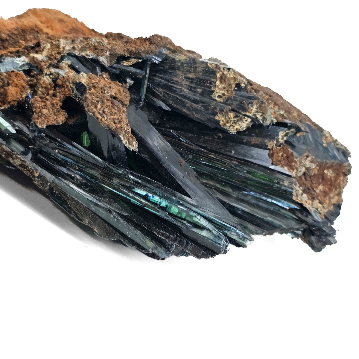 Vivianite specimen from Minas Gerais, Brazil.
