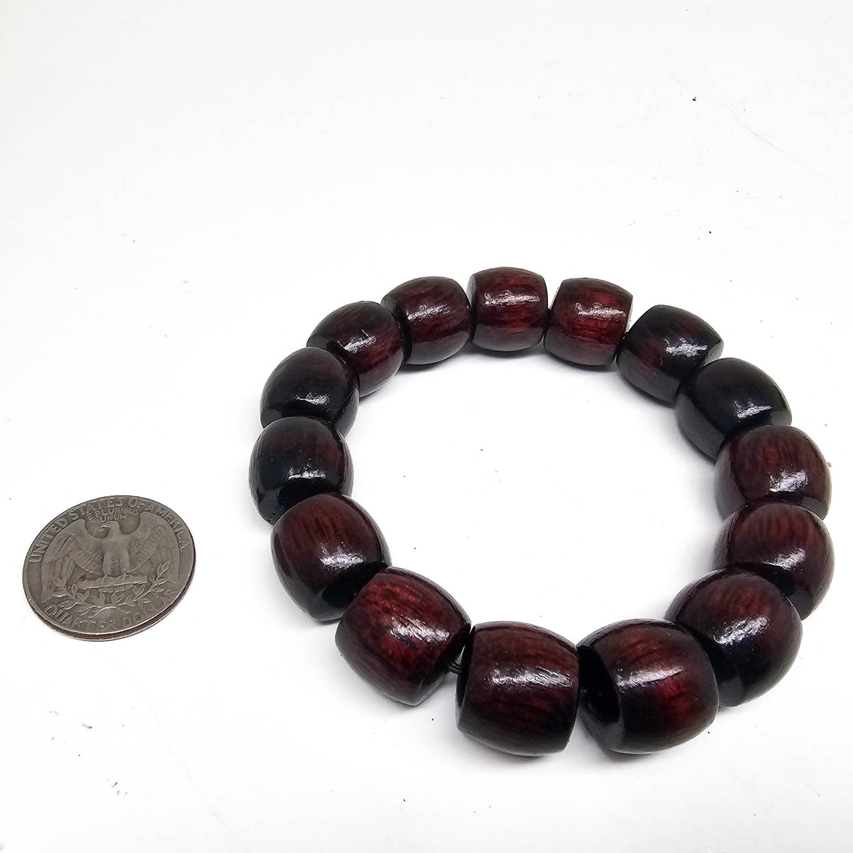Wood Bead bracelet.