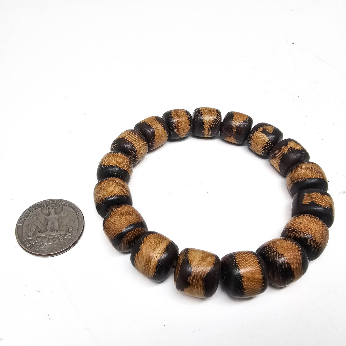 Wood Bead bracelet.