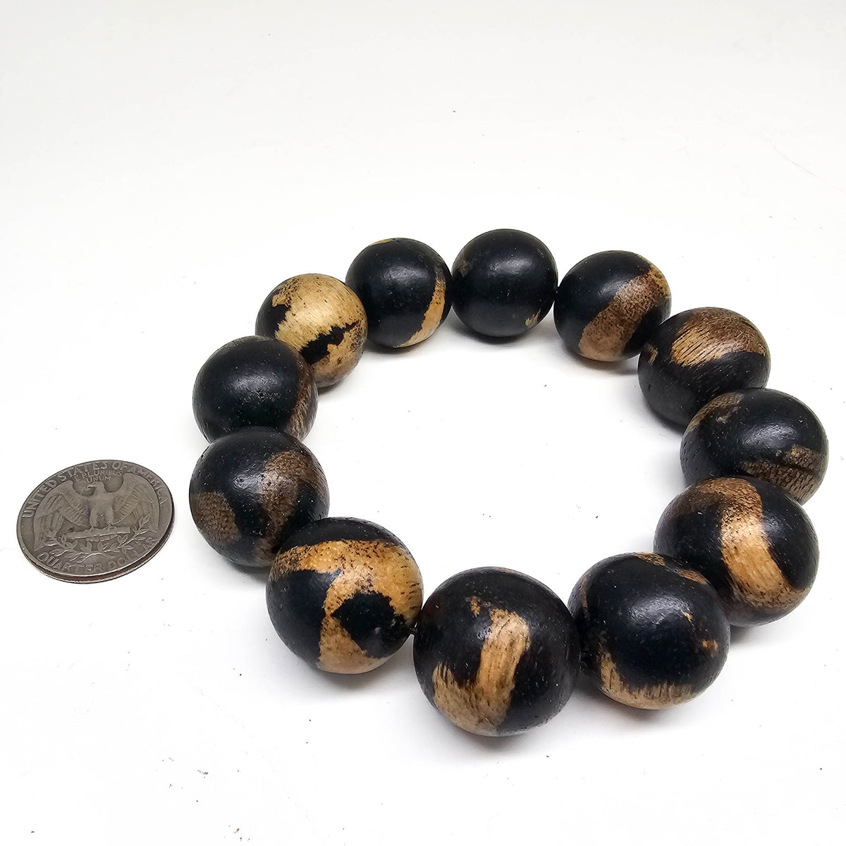 Wood Bead bracelet.