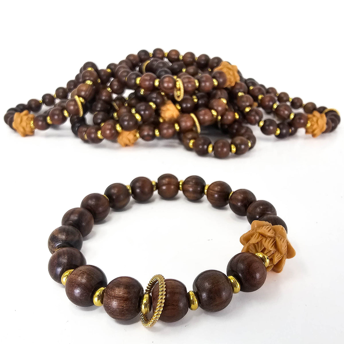 Wood Bead bracelet.