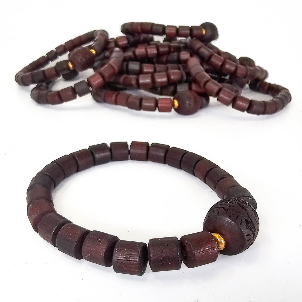 Wood Bead bracelet.