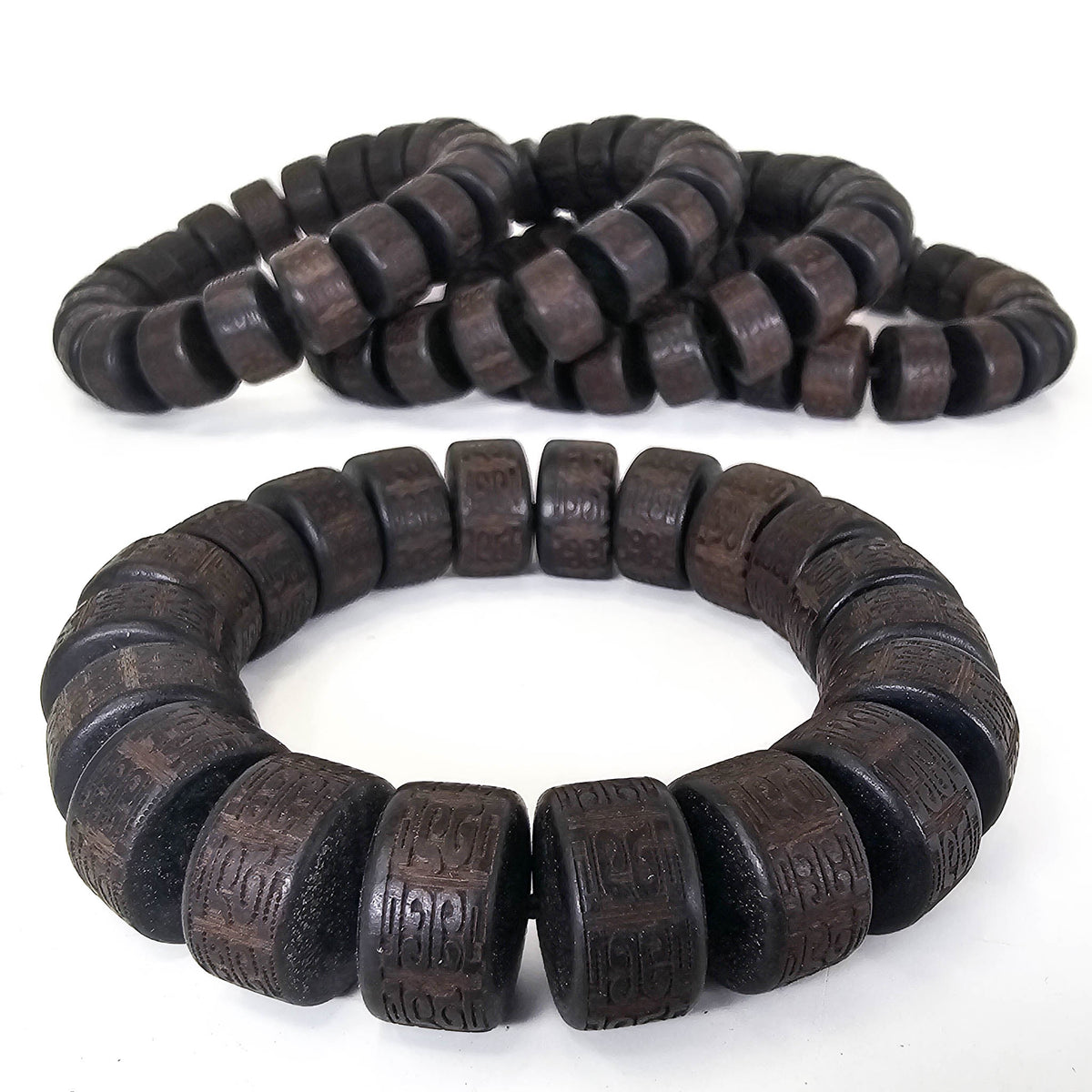 Wood Bead bracelet.