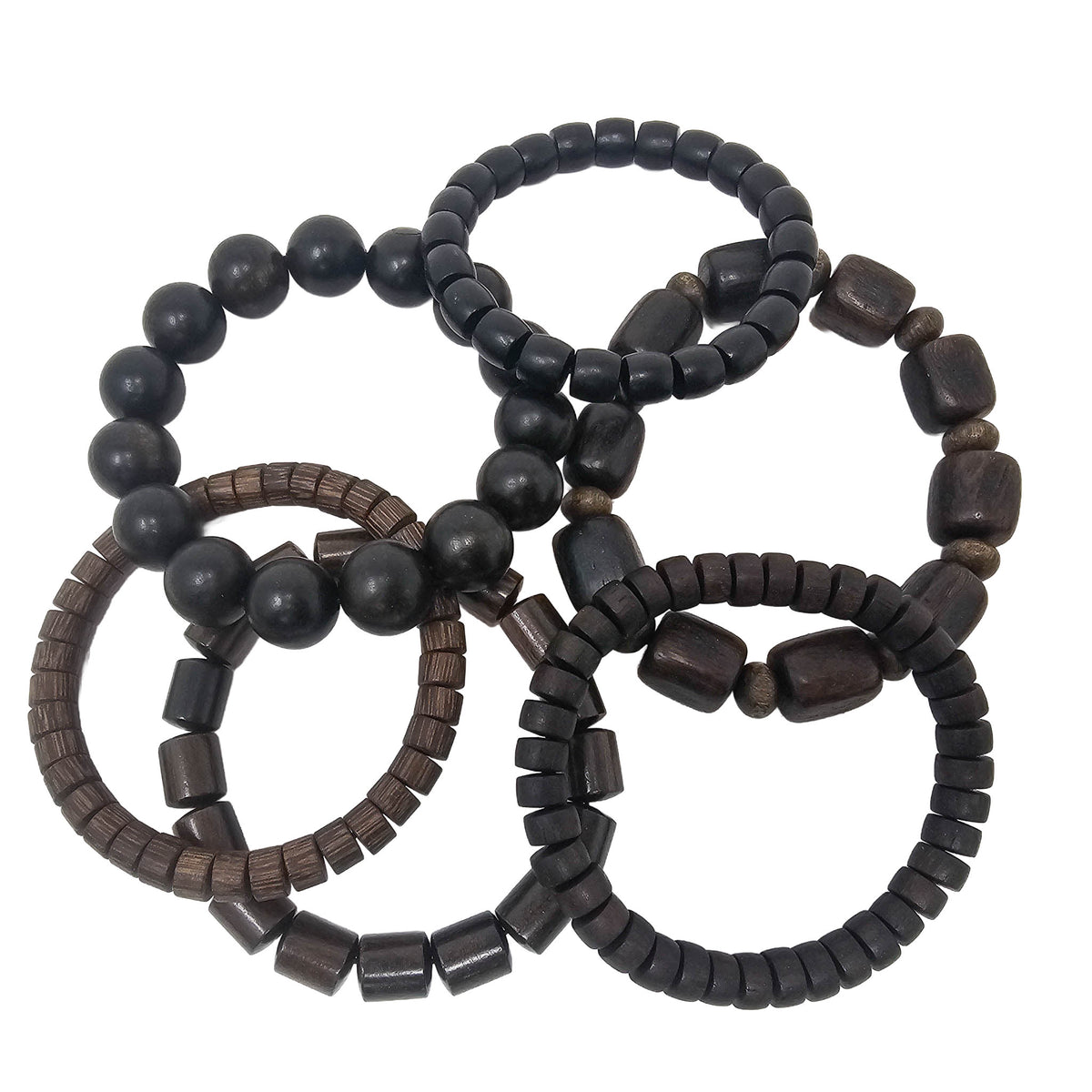 Wood Bead bracelet.