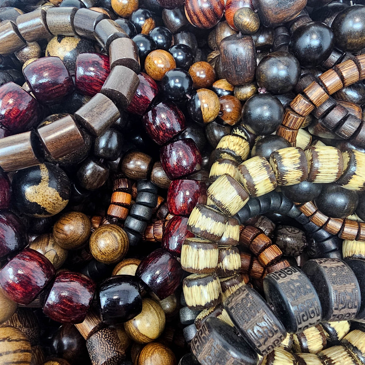 Wood Bead bracelet.