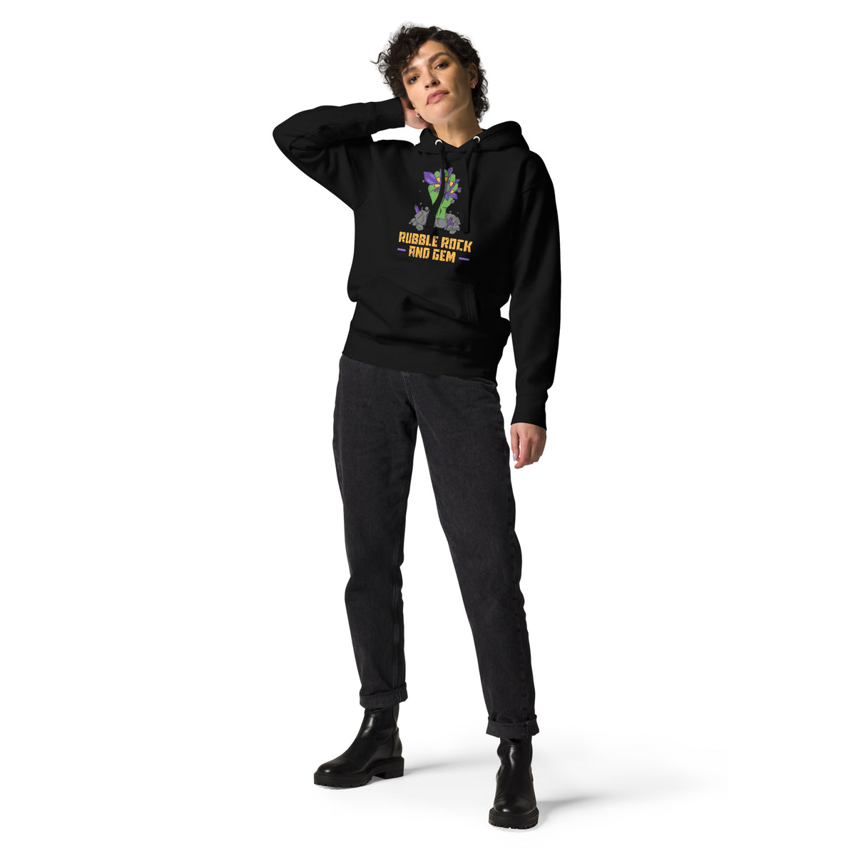 Unisex hoodie with the classic logo.